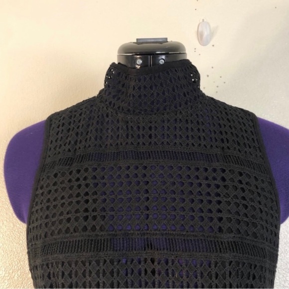 Dance & Marvel Black Lace Short Sleeve Dress - Picture 9 of 15